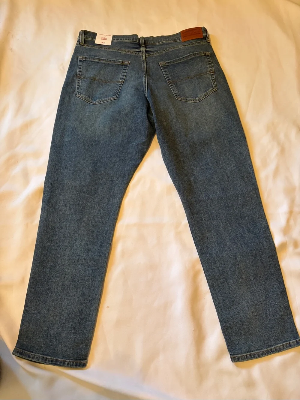 Lucky Brand Men's Straight Leg Dark Blue Jeans